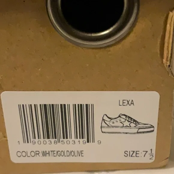 VINTAGE HAVANA Lexa Olive Star Fashion Sneaker - Picture 7 of 7